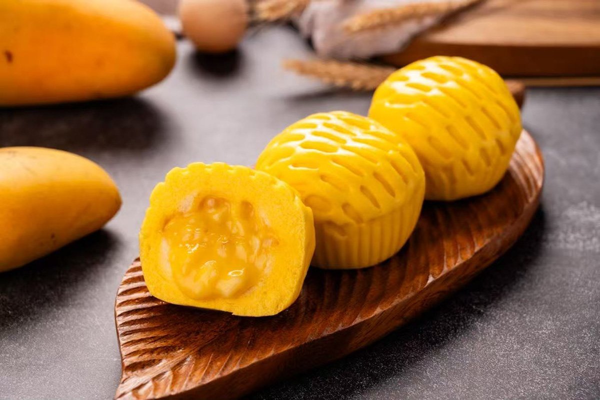 Mango Pomelo Sago Bun